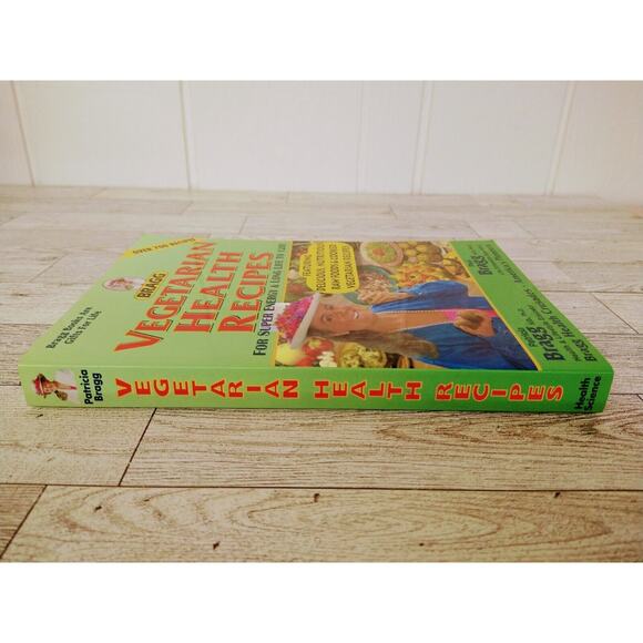 Vegetarian Health Cookbook Recipes For Super Energy Long Life - Bragg - PB - Picture 7 of 12